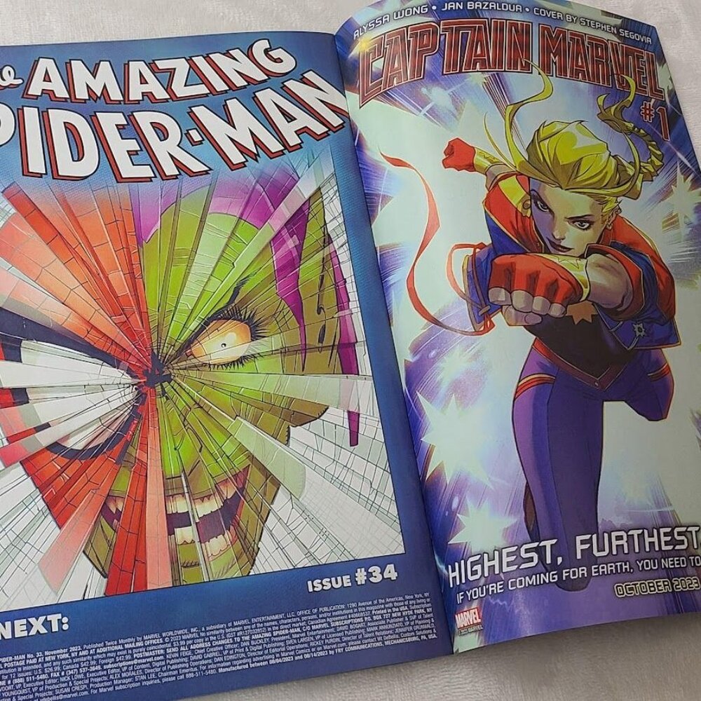 Amazing Spider-Man 33 Marvel Comics 2023 NM 9.4 Gabriele Dell'Otto Variant - Picture 5 of 15